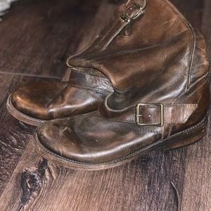 Women’s “Crosby” Freebird distressed leather boots